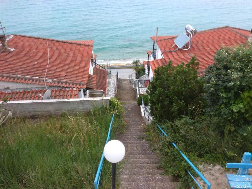 By The Sea With Great View Villa Siviri Bagian luar foto